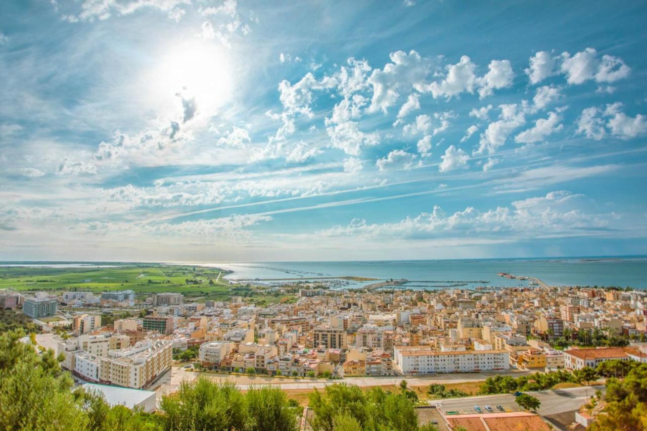 Lleida 25, Casa A Planta Baixa Amb Amplia Terrassa Equipada Amb Barbacoa Villa Sant Carlos de la Ràpita Exteriör bild