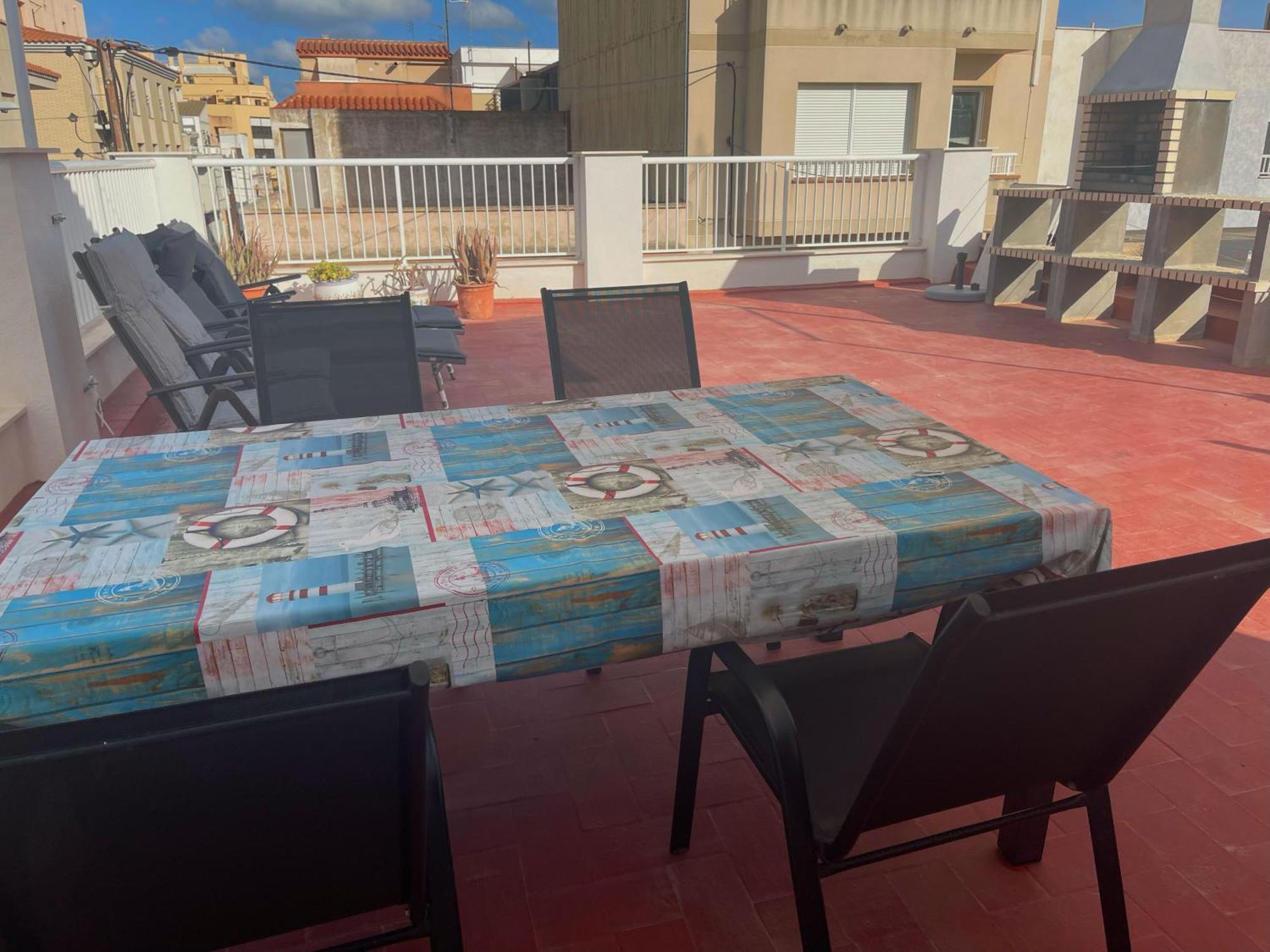 Lleida 25, Casa A Planta Baixa Amb Amplia Terrassa Equipada Amb Barbacoa Villa Sant Carlos de la Ràpita Exteriör bild